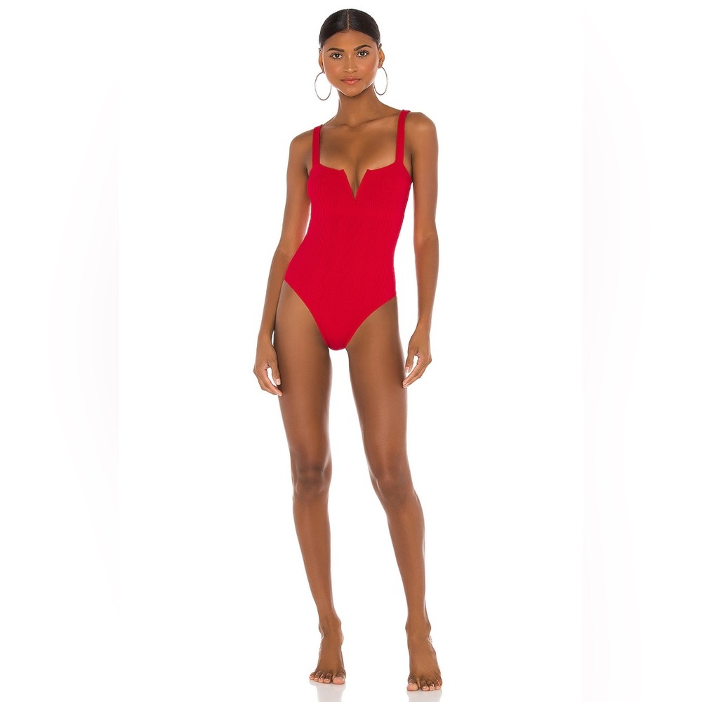 Cha Cha Classic One Piece in Lipstick Red
LSPACE